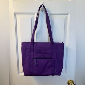 Vera Bradley Small Vera Tote in Elderberry